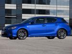 Lexus CT200h F-Sport 2011 года (US)